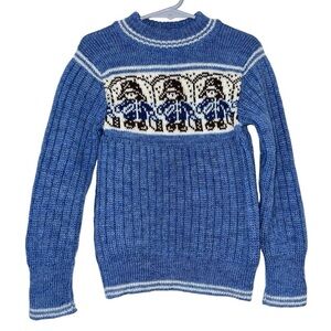 Boy’s Made In England Wool Paddington Bear Sweater